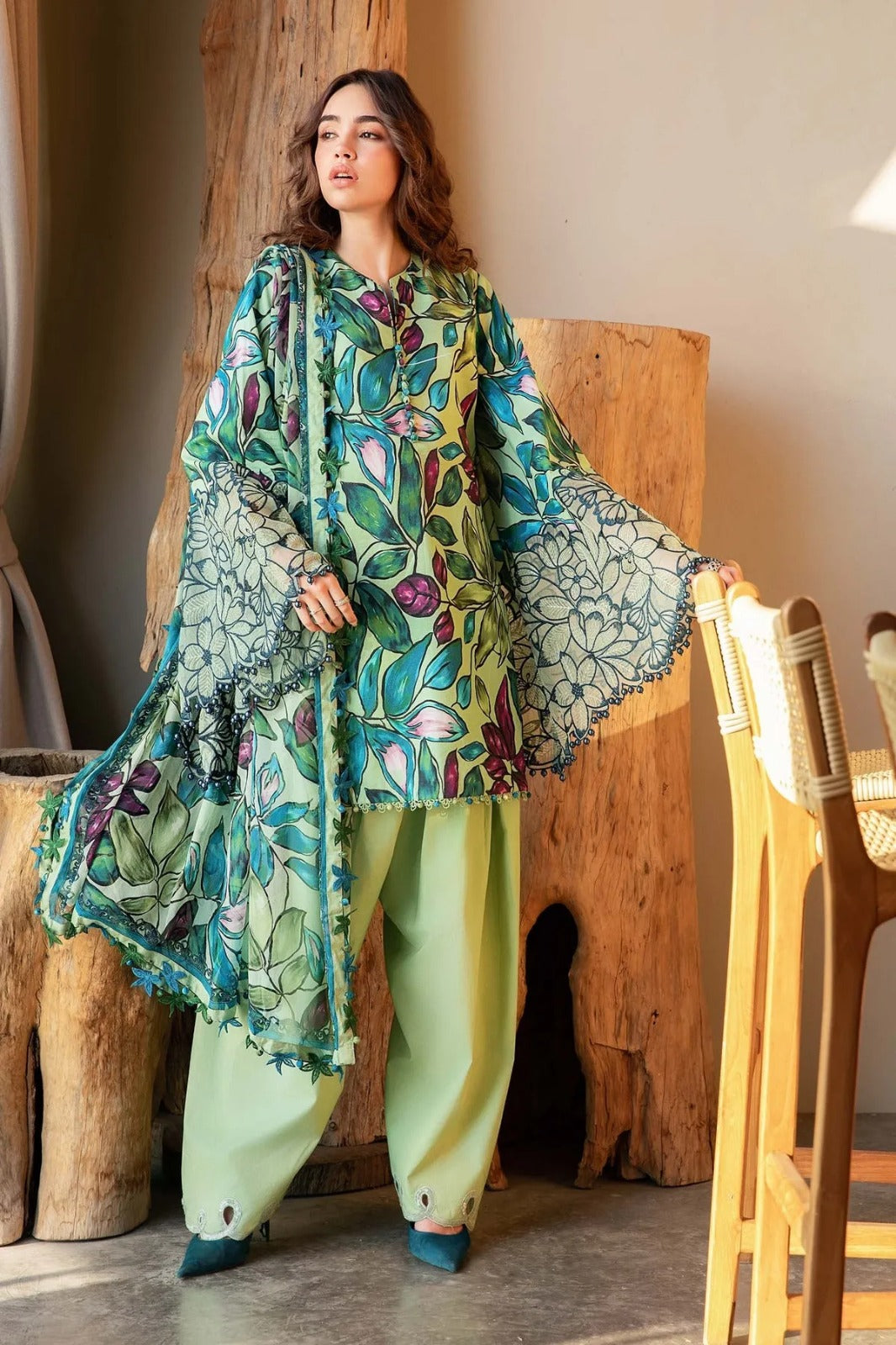 Maria B 3-Piece Lawn Suit