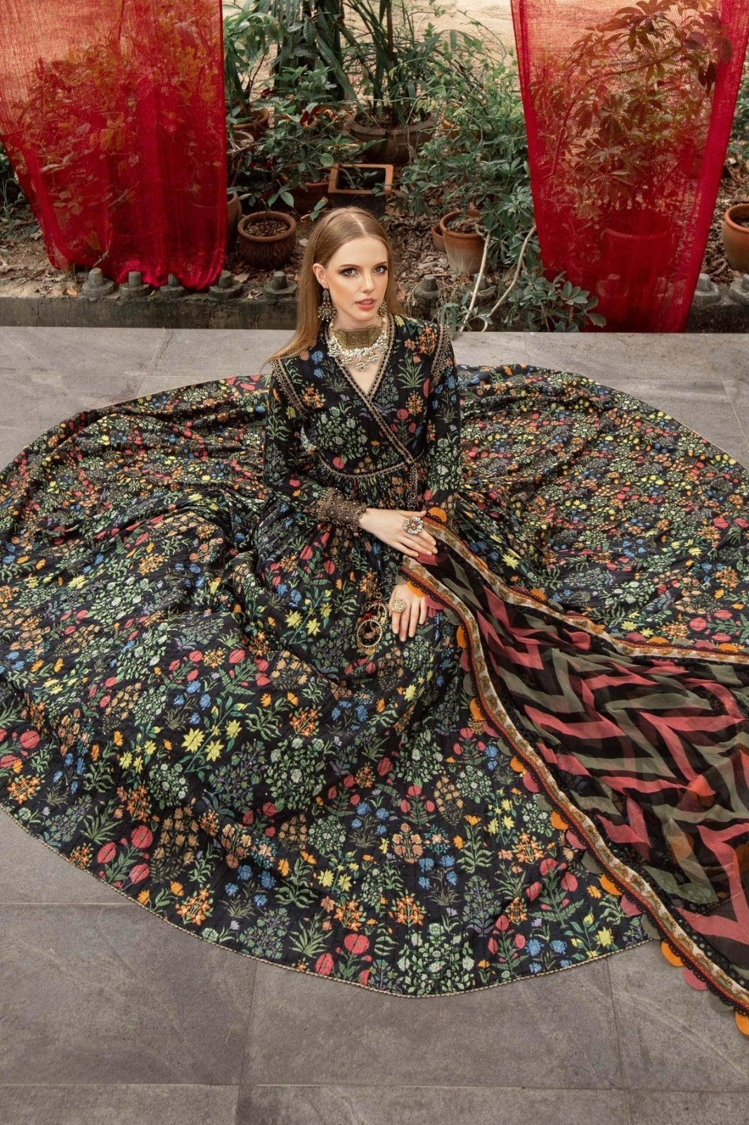 Maria B 3-Piece Lawn Suit